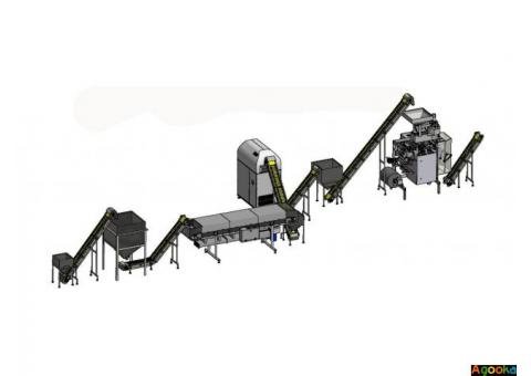 Автоматическая линия жарки и засолки семечек
