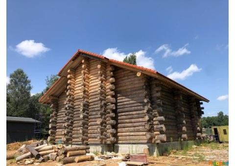 Шлифовка, покраска, герметизация срубов по всей Беларуси